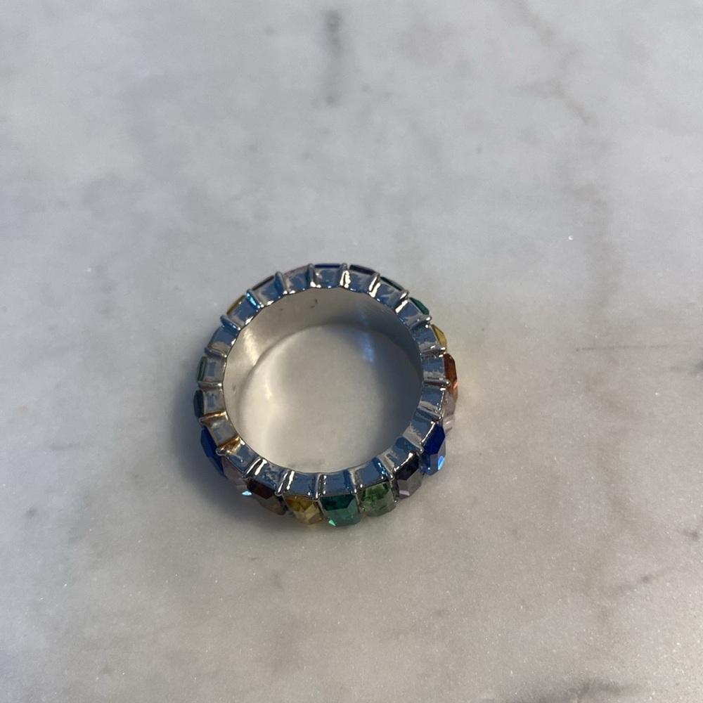 Mure + Grand NYC Rainbow Baguette Ring - Picture 4 of 7